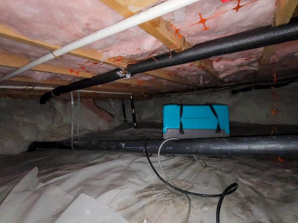 Crawl Space Water Remediation in Port Orchard