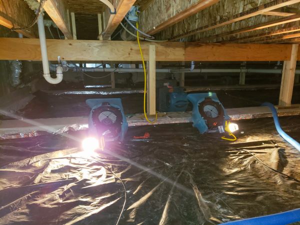 Crawlspace Water Removal in Port Orchard