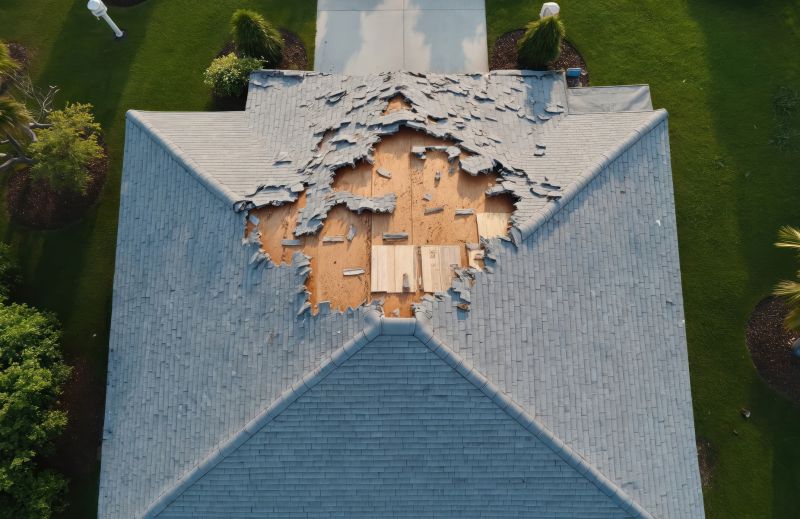 Roof Storm Damage Remediation